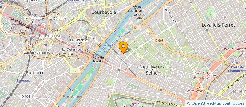 localisation de l'entreprise EASY EXPRESS à NEUILLY-SUR-SEINE