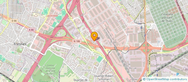 localisation de l'entreprise EASY FIELD SERVICES à RUNGIS