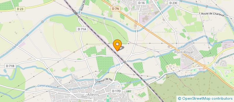 localisation de l'entreprise EASY FIX  ALLEINS