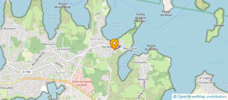 localisation de l'entreprise EASY FOR YOU  ARZON