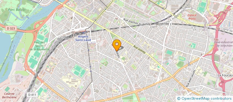 localisation de l'entreprise EASY HOME ANGERS à ANGERS