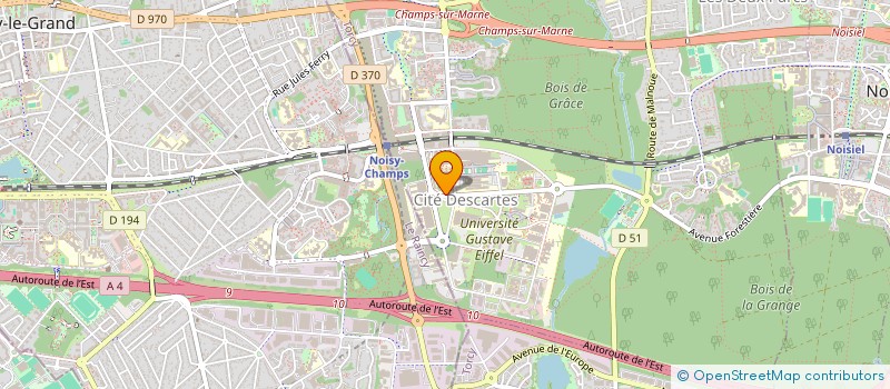 localisation de l'entreprise EASY IMMO  CHAMPS-SUR-MARNE