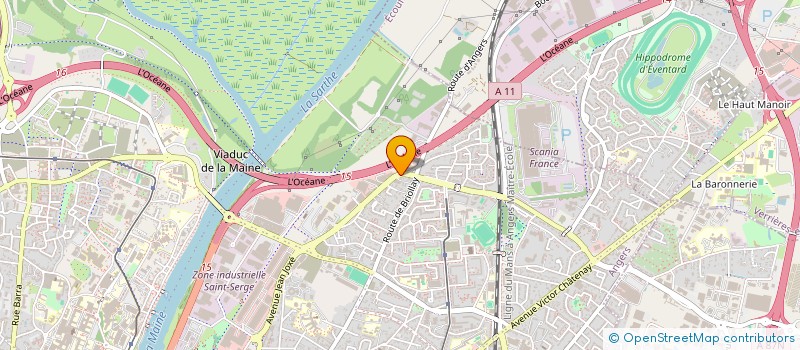 localisation de l'entreprise EASY INVESTS à ANGERS
