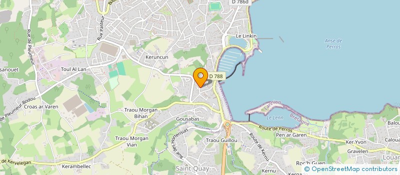 localisation de l'entreprise EASY LASER  PERROS-GUIREC