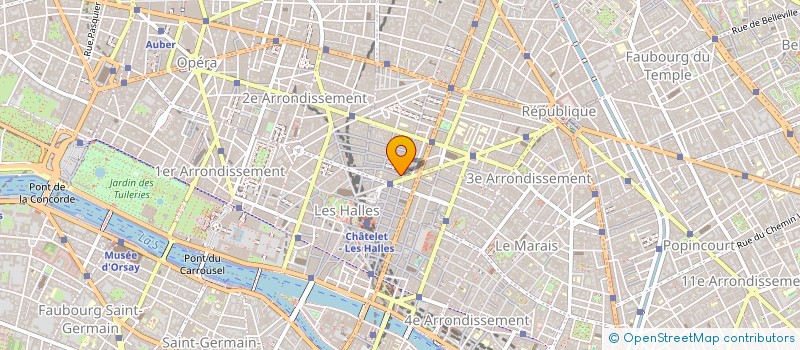 localisation de l'entreprise EASY LIFE à PARIS