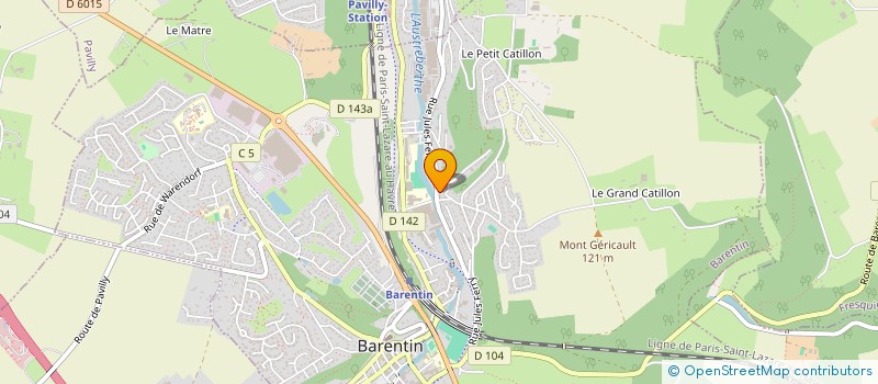 localisation de l'entreprise EASY LOC AUTO 76  BARENTIN