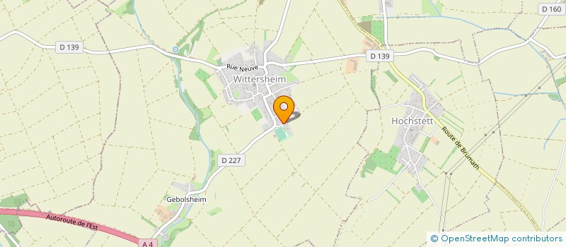 localisation de l'entreprise EASY LOC'IMMO  WITTERSHEIM