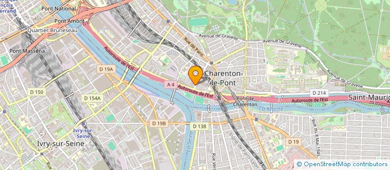 localisation de l'entreprise EASY LOG SERVICES  CHARENTON-LE-PONT