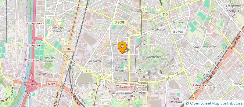 localisation de l'entreprise EASY MARKET à GRENOBLE