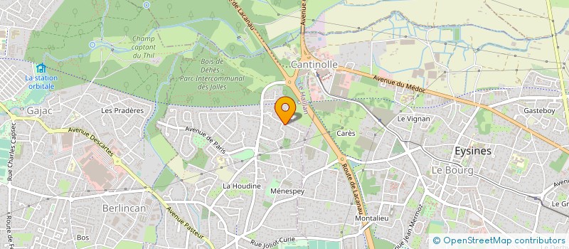 localisation de l'entreprise EASY MEDIA SOLUTIONS  LE HAILLAN