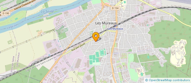 localisation de l'entreprise EASY MOBILITE à LES MUREAUX