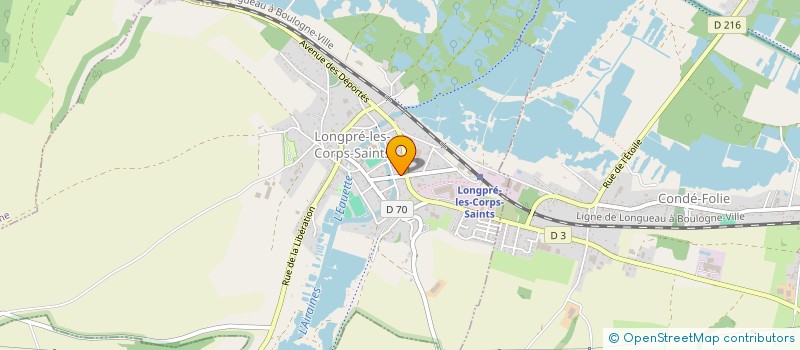 localisation de l'entreprise EASY MOTOR à LONGPRE-LES-CORPS-SAINTS