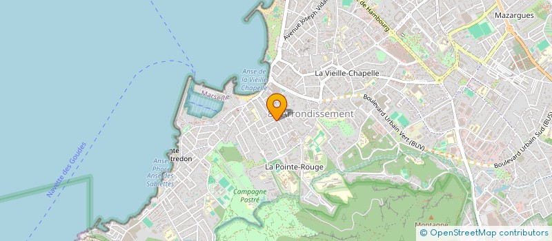 localisation de l'entreprise EASY NET EXPRESS à MARSEILLE