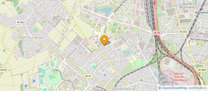 localisation de l'entreprise EASY NETTOYAGE à STRASBOURG