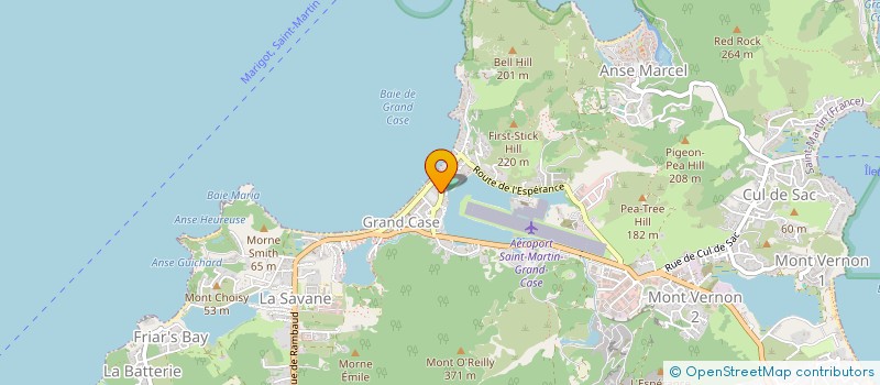 localisation de l'entreprise EASY NICE SXM SPORT  SAINT-MARTIN