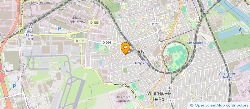 localisation de l'entreprise EASY PARC  ORLY