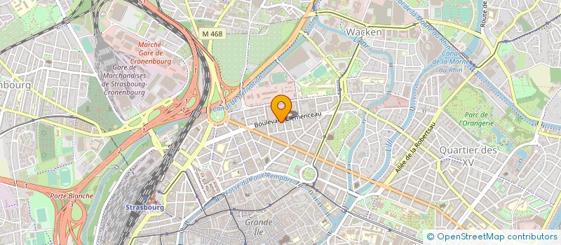 localisation de l'entreprise EASY PC ASSISTANCE à STRASBOURG