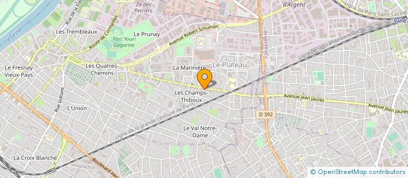 localisation de l'entreprise EASY PHONE ONE à SARTROUVILLE