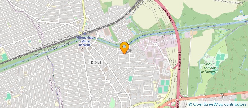 localisation de l'entreprise EASY-PRINT  VILLEPARISIS