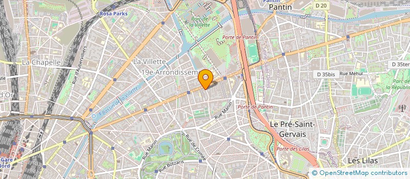 localisation de l'entreprise EASY REIS  PARIS