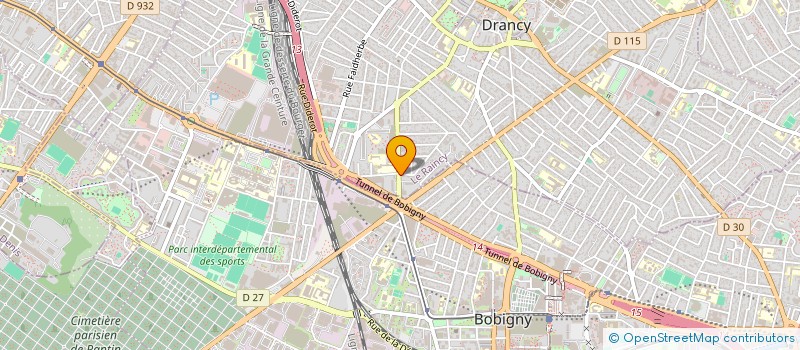 localisation de l'entreprise EASY RENOVATION à DRANCY