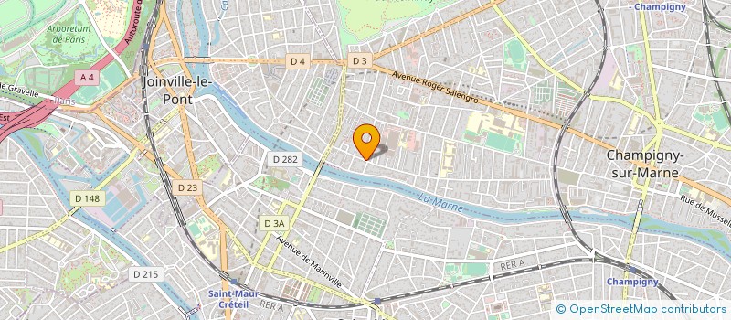 localisation de l'entreprise EASY RENT AND LOGISTICS à CHAMPIGNY-SUR-MARNE