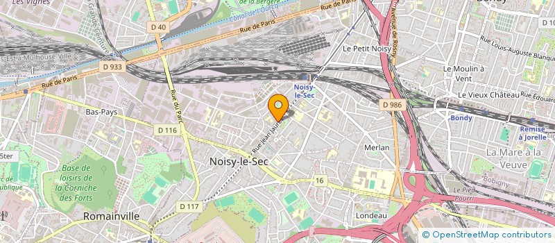 localisation de l'entreprise EASY RENT VTC PRESTIGE à NOISY-LE-SEC