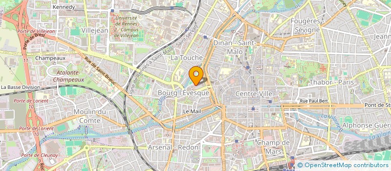 localisation de l'entreprise EASY RENTING à RENNES