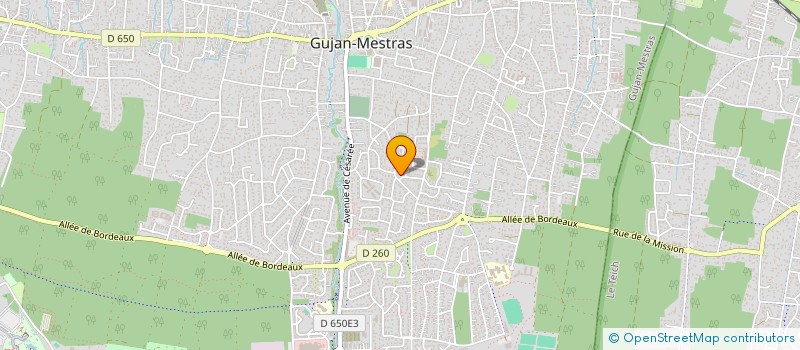 localisation de l'entreprise EASY-REP'S  GUJAN-MESTRAS