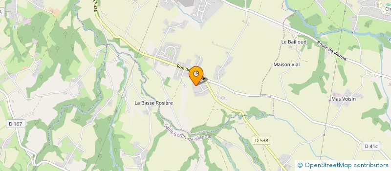 localisation de l'entreprise EASY REPAIR 69  GENILAC