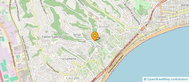 localisation de l'entreprise EASY REPASS à NICE