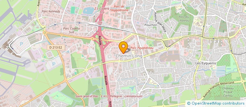 localisation de l'entreprise EASY RIVER à MERIGNAC