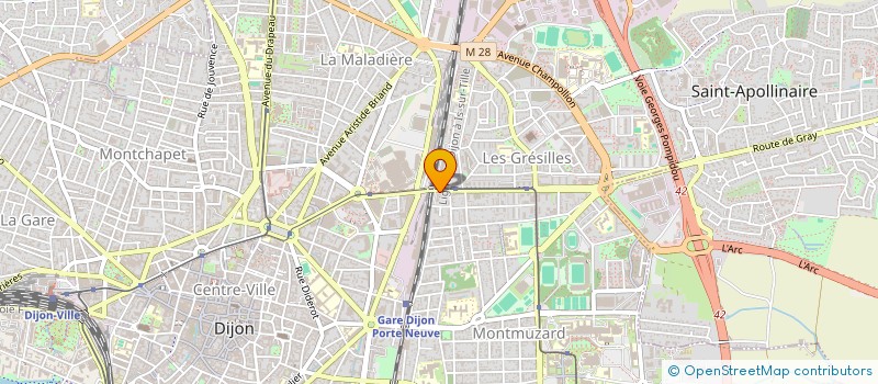 localisation de l'entreprise EASY SERVICE 21  DIJON