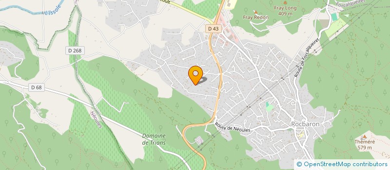 localisation de l'entreprise EASY SERVICES à ROCBARON