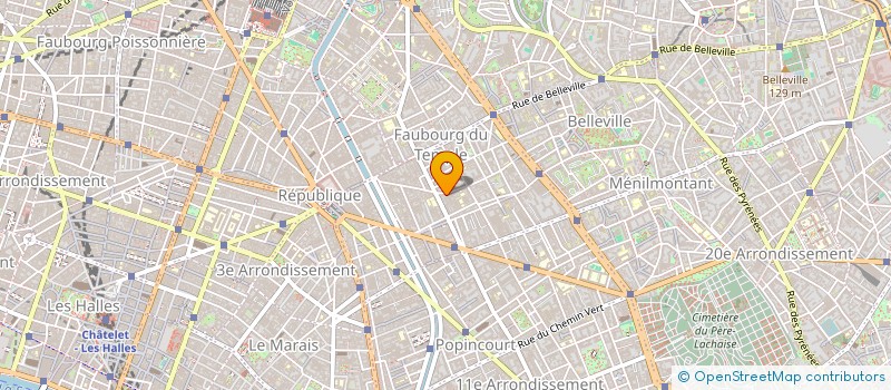 localisation de l'entreprise EASY SMOOTHIE à PARIS