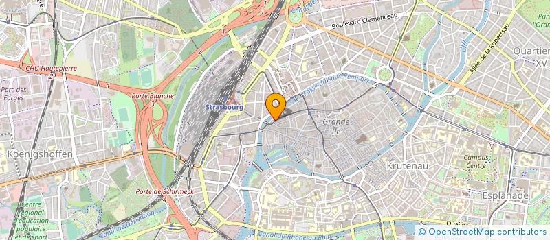 localisation de l'entreprise EASY SPORT à STRASBOURG