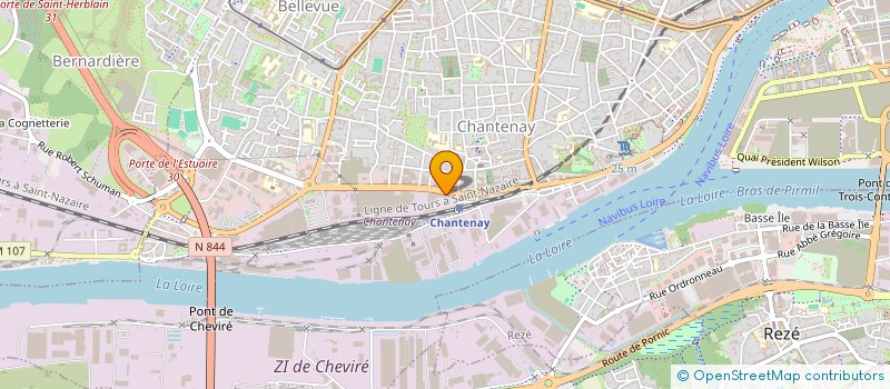 localisation de l'entreprise EASY STOCKAGE à NANTES