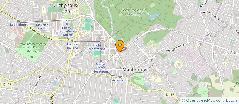 localisation de l'entreprise EASY SUBLETTING à MONTFERMEIL
