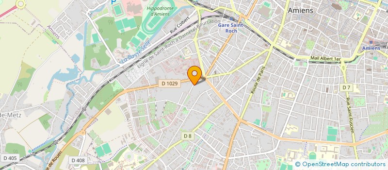 localisation de l'entreprise EASY TAXI 80  AMIENS