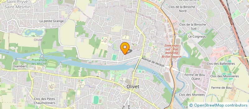 localisation de l'entreprise EASY TRADE CONSULTING à OLIVET