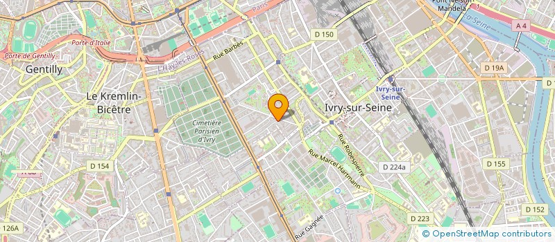 localisation de l'entreprise EASY TRAILER à IVRY-SUR-SEINE