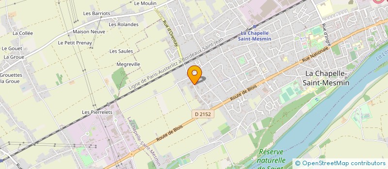 localisation de l'entreprise EASY TRAJET  SARAN