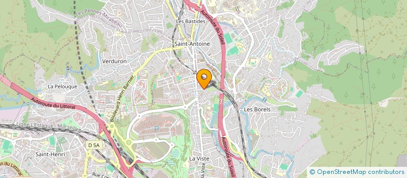 localisation de l'entreprise EASY TRANSFERT SERVICES  MARSEILLE