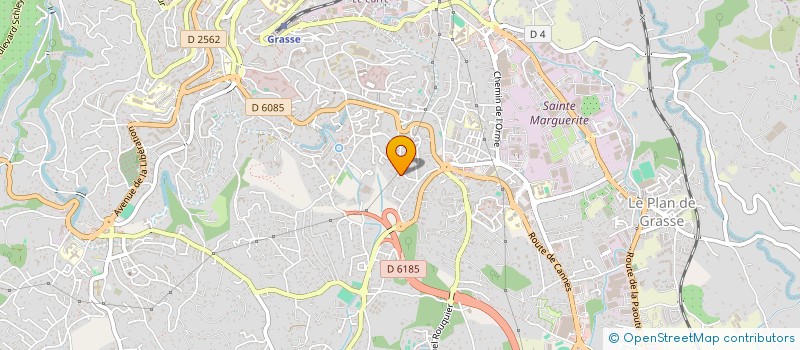 localisation de l'entreprise EASY TRAVEL RIVIERA  GRASSE