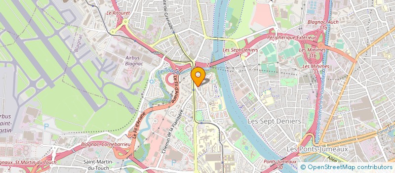 localisation de l'entreprise EASY VAN 31 à TOULOUSE