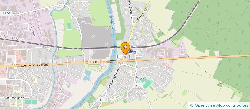 localisation de l'entreprise EASY WORK  POINCY