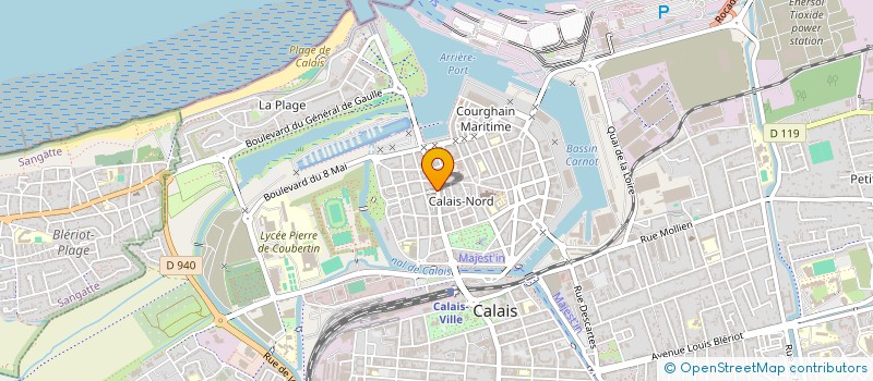 localisation de l'entreprise EASY X COMPANY à CALAIS