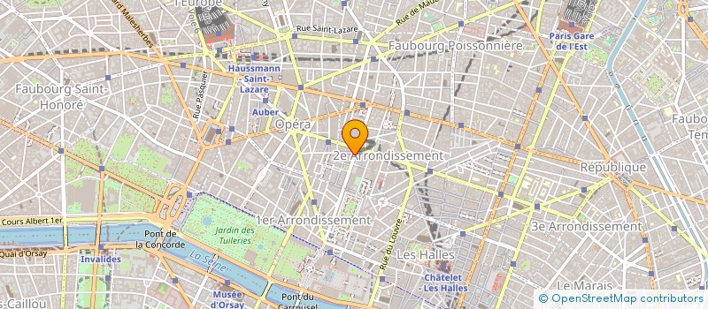 localisation de l'entreprise EASY2CALL à PARIS