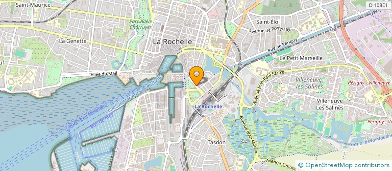 localisation de l'entreprise EASYBAG AND GO  LA ROCHELLE