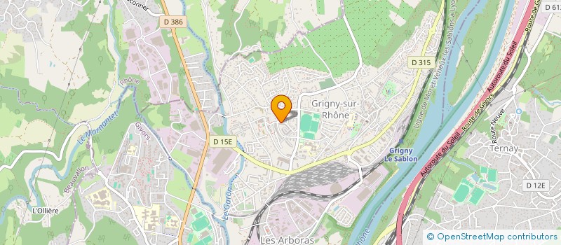 localisation de l'entreprise EASYBATT SERVICES à GRIGNY
